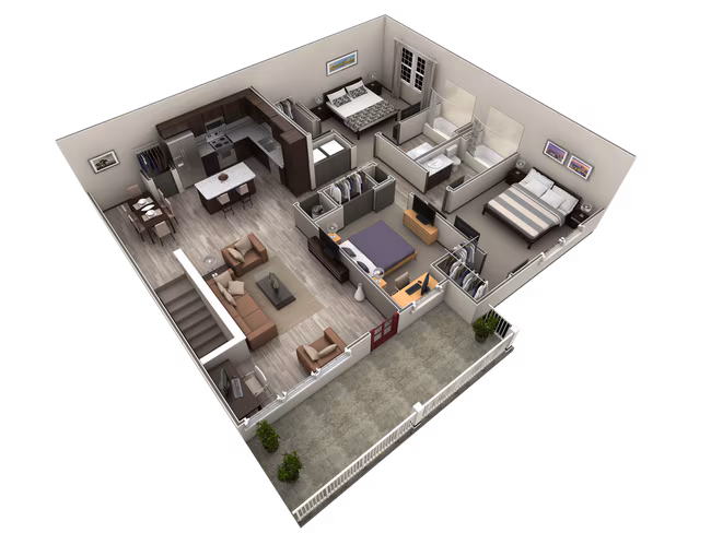 Unit 213 floor plan
